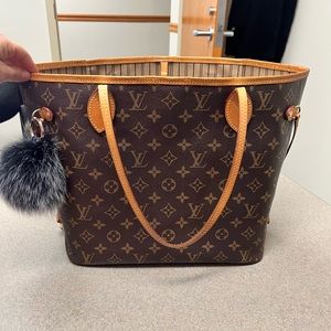 Authentic Louis Vuitton Monogram Neverfull MM